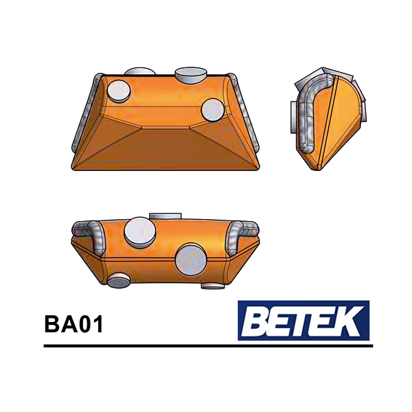 Inserto al widia saldato BETEK BA01